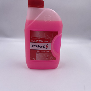 Антифриз PILOTS Red Line 40 G12 готовый -40С красный 5кг