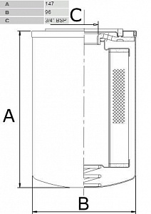 Фильтроэлемент CS05A10NA